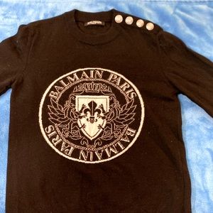Balmain Black Sweater